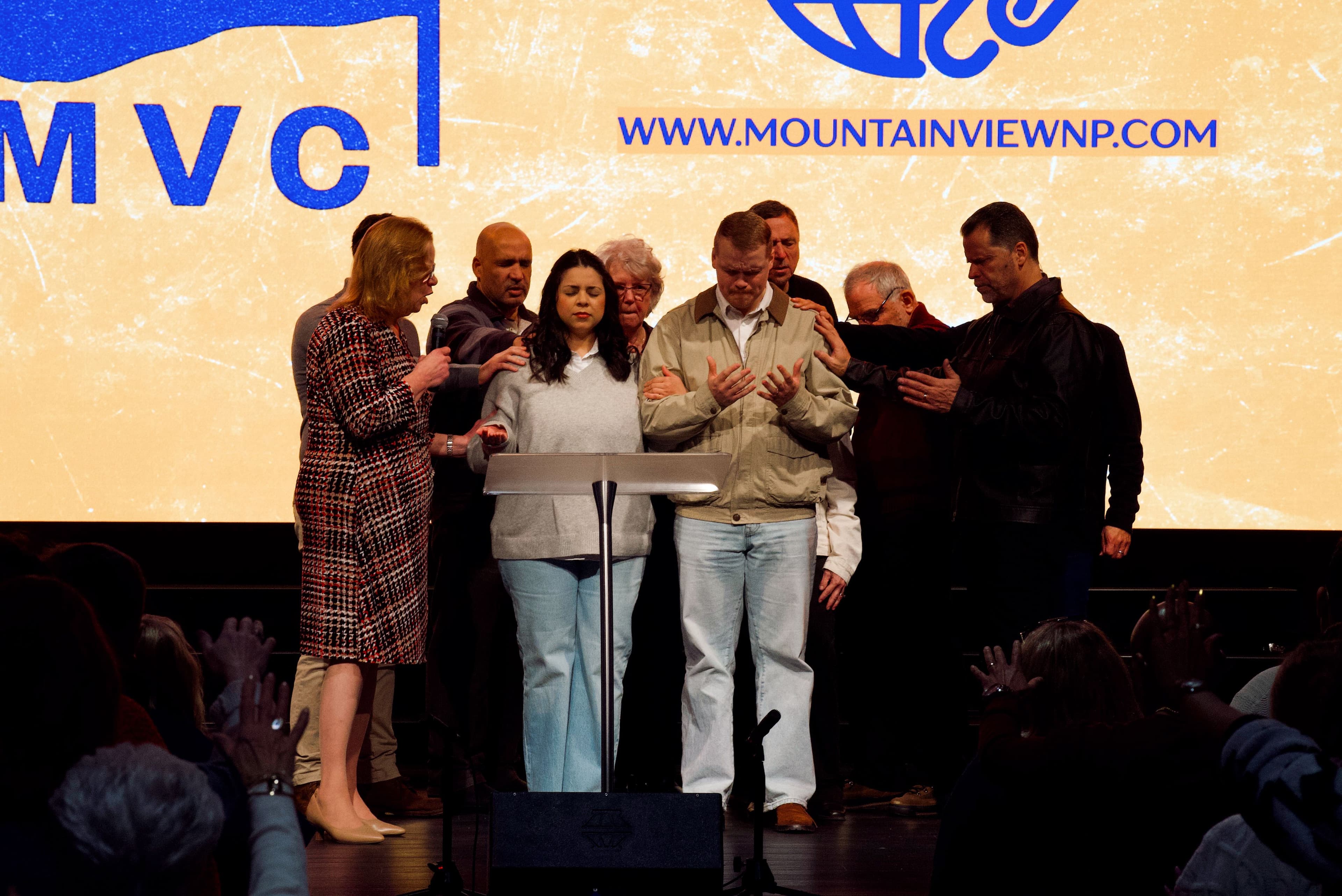 Community prayer and commissioning